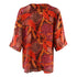 Inoa Congo Rainforest 1202115 Red Silk Fish Top
