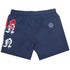 Philipp Plein Melting Logos Navy Blue Swim Shorts