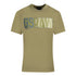G Star Gs Raw Box Logo Khaki T Shirt