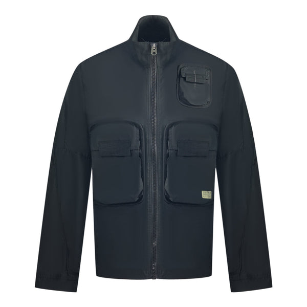 G Star Bound Pocket Track Black Bomber Jacket