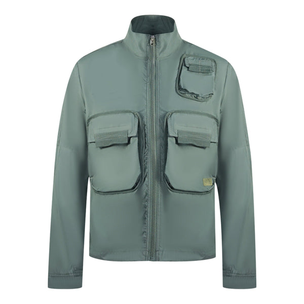 G Star Bound Pocket Track Grey Bomber Jacket