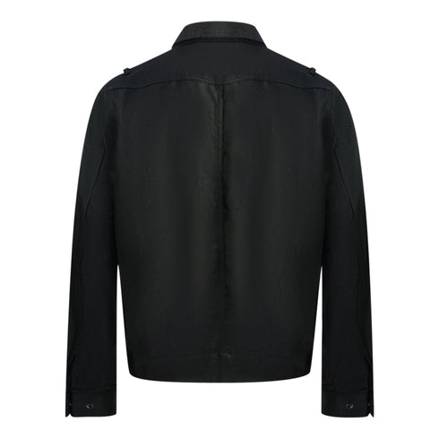 G Star Utility Flap Pocket Black Jacket