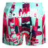 Dsquared2 Abstract Design Blue Short Swim Shorts D7B544990948