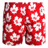 Dsquared2 All Over Maple Leaf Logo Red Swim Shorts D7B644080 64850