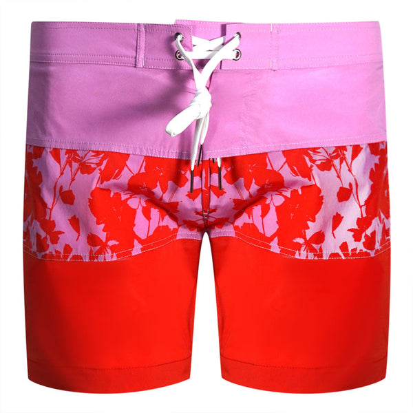 Dsquared2 Floral Design Pink Swim Shorts D7B724920 62648