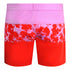 Dsquared2 Floral Design Pink Swim Shorts D7B724920 62648