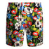 Dsquared2 Colourful Floral All Over Design Green Swim Shorts D7BM84900 38848