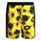 Dsquared2 Floral All Over Design Yellow Swim Shorts D7BMA5000 73148