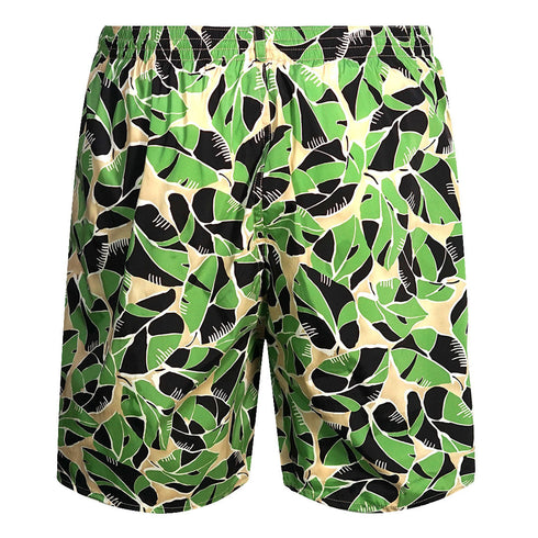 Dsquared2 Leaf Design Green Swim Shorts D7BMB4880 37848