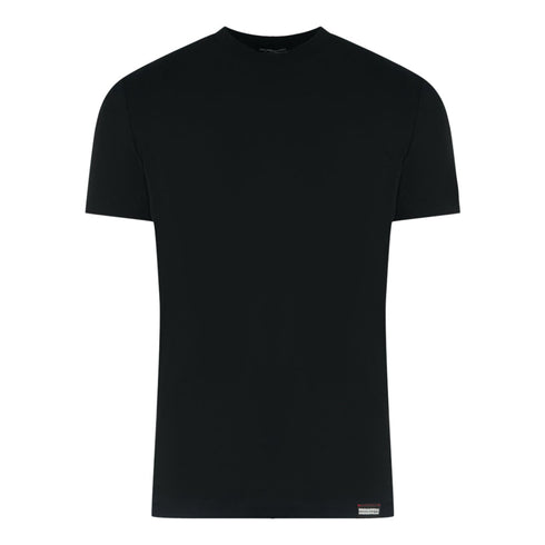 Dsquared2 Icon Back Logo Black Underwear T Shirt
