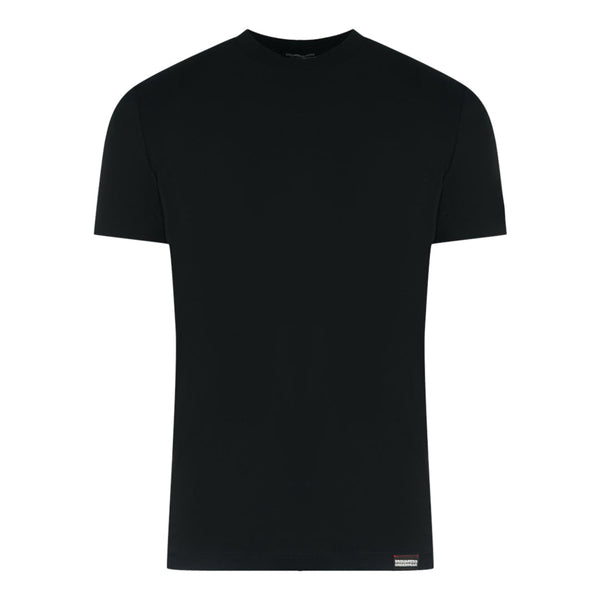 Dsquared2 Icon Back Logo Black Underwear T Shirt