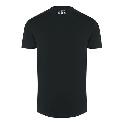 Dsquared2 Icon Back Logo Black Underwear T Shirt