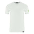 Dsquared2 Green Icon Box Logo on Sleeve White Underwear T-Shirt D9M204720 113