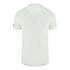 Dsquared2 Green Icon Box Logo on Sleeve White Underwear T-Shirt D9M204720 113