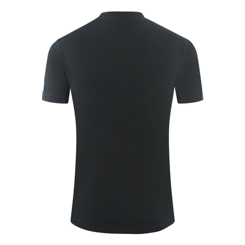 Dsquared2 Icon Box Logo On Sleeve Black Underwear T Shirt