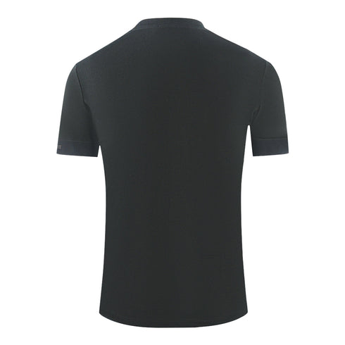 Dsquared2 Bold Brand Logo On Sleeve Black Underwear T Shirt