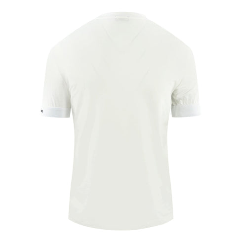 Dsquared2 Bold Brand Logo On Sleeve White Underwear T Shirt