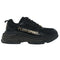 Plein Sport Gold Branded Logo Black Sneakers 1