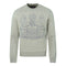 Aquascutum Pixel Aldis Logo Grey Sweatshirt