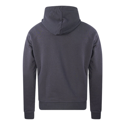 Aquascutum Triple Lion Check Logo Navy Hoodie