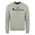 Aquascutum Of London Logo Grey Sweatshirt - Style Centre Wholesale