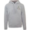 Aquascutum Aq 1851 Patch Logo Grey Hoodie