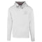 Aquascutum Monotone Aldis Emblem Logo White Hoodie