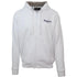 Aquascutum Classic Embossed Signature Logo White Zip Up Hoodie