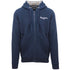 Aquascutum Classic Embossed Signature Logo Navy Blue Zip Up Hoodie