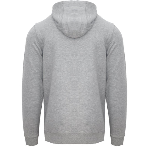 Aquascutum Classic Embossed Signature Logo Grey Zip Up Hoodie