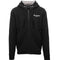Aquascutum Classic Embossed Signature Logo Black Zip Up Hoodie