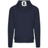 Aquascutum Classic Large A Logo Navy Blue Zip Up Hoodie