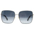 Kate Spade Blue Gradient Lens Silver Sunglasses