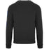 Aquascutum Embossed Circle Small Logo Black Sweatshirt