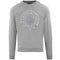 Aquascutum Monotone Large Circle Logo Grey Sweatshirt
