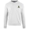 Aquascutum Embossed A Logo White Sweatshirt
