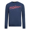 Philipp Plein Sport Signature Logo Navy Blue Jumper
