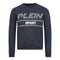 Philipp Plein Sport Black Bold Logo Navy Blue Jumper