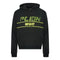 Plein Sport Green Logo Black Hoodie - Nova Clothing