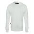 Plein Sport Black Natural Born Winner Logo White Jumper S