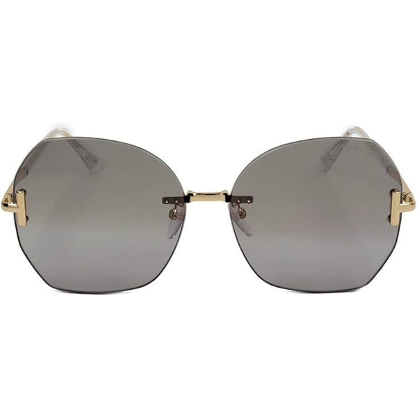 Tom Ford Ft0810 K 32C Asian Fit Gold Sunglasses FT0810-K 32C