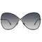 Tom Ford Nickie Ft0842 01B Black Sunglasses Ft0842 S 01B Nickie