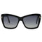 Tom Ford Leah Ft0849 F 01B Black Sunglasses