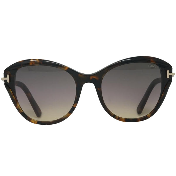 Tom Ford Leigh Ft0850 F 55B Brown Sunglasses