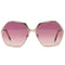 Tom Ford Fonda 02 Ft0912 28T Gold Sunglasses