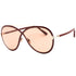 Tom Ford Rickie Ft1007 69E Bordeaux Sunglass FT1007 69E Rickie