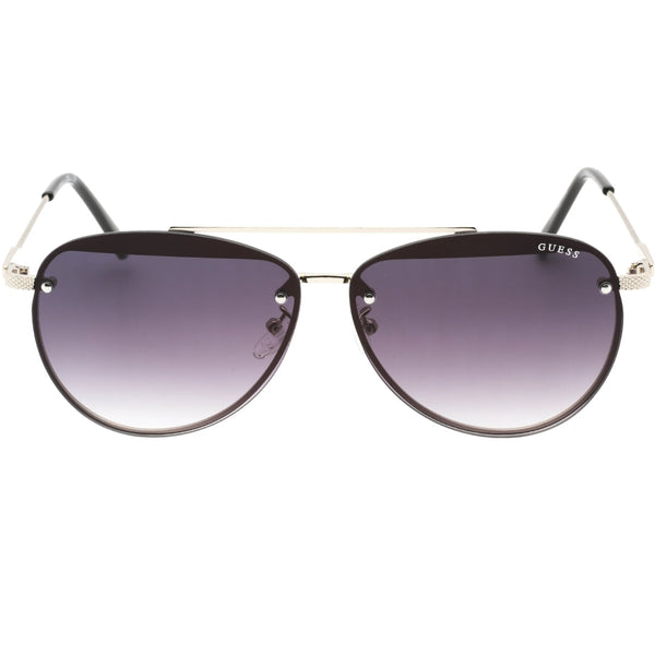Guess Gf0386 10B Silver Sunglasses GF0386 10B