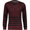 Dolce Gabbana Red Patterned Jumper