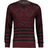 Dolce Gabbana Red Patterned Jumper