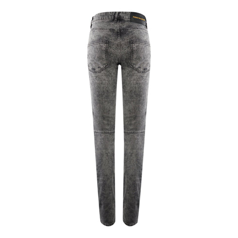 Balmain Hp58202Jr8261 Grey Jeans